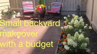 🌸 Small backyard makeover on a budget (2019)