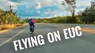 Freedom to ride like flying - on EUC (Electric Unicycle) 😃🤙🏼