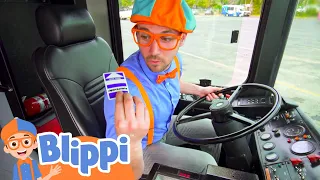 Blippi Explores a Bus | Blippi! | Funny Cartoons & Songs for Kids | Moonbug Kids - Cartoons & Toys