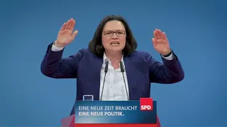 Nahles-Auftritte: "Bätschi" | DER SPIEGEL