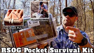 “RSOG” Military Pocket Survival Kit and Military Survival Skills!