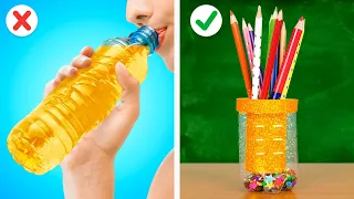 EASY DIY SCHOOL SUPPLIES IDEAS📚✂️ Awesome School Tips and Hacks Ideas by 123GO!