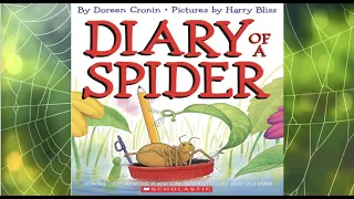 Diary of a Spider ~ Read Aloud ~ Bedtime Story ~ Children's Story ~