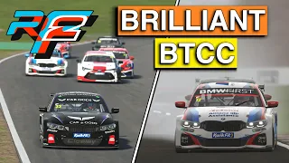 This is INCREDIBLE! BTCC on rFactor 2