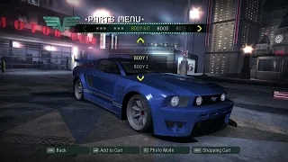 Modif Ford Mustang Razor - NFS Carbon Redux