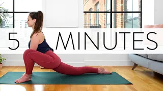 5 minute morning yoga to PREPARE YOU FOR YOUR DAY