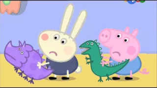 Мультик Свинка Пеппа 3 сезон 8 серия - Кролик Ричард приходит поиграть.