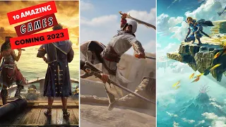 TOP 10 UPCOMING GAMES 2023