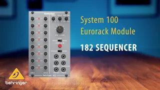 Behringer System 100 – 182 Sequencer Eurorack Module