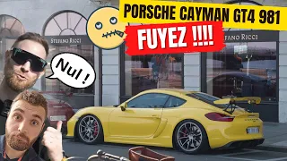 N'achetez JAMAIS de Porsche Cayman GT4 !!!