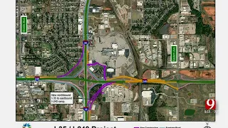 Construction Underway At I-35, I-240 Interchange