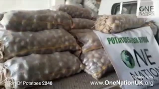 Potatoes Given To Syrian Refugees in Idlib & Hama Countryside Syria - January 2018