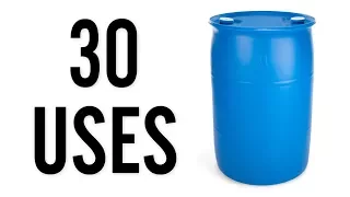 30 Amazing Uses for Plastic 55 Gallon Drums