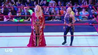 WWE Raw Charlotte,Sasha Banks, Bayley & Nia Jax Segment