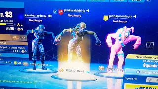 Perfect timing the robot dance on fortnite