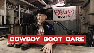 Cowboy Boot Care - How to Clean & Condition