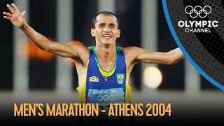 The determination of Vanderlei Cordeiro de Lima at the Men's Marathon | Athens 2004 Replays