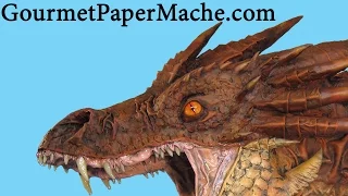 Paper Mache Smaug