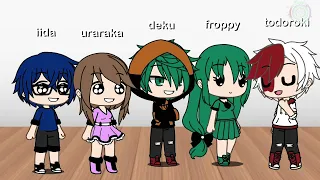 Dekusquad sing telepatia [who want a pro hero react to this](comments)