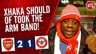 Arsenal 2-1 Brentford | Xhaka Should Of Took The Arm Band! (Belgium & Kwarmz)