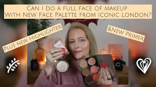 NEW ICONIC LONDON 1 palette does a whole face & my mature skin LOVES it!  +New highlighter & Primer