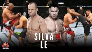 AXE MURDERER'S VICIOUS KNEES! Wanderlei Silva vs Cung Le EA UFC