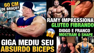 GIGA COM BRAÇO ABSURDO - RAMY FIBRANDO O GLÚTEO - FRANCO E DIOGO ATUALIZAÇÕES- Brandão, Edoc e mais