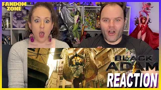 BLACK ADAM Comic-Con Sneak Peek Trailer REACTION | SDCC 2022