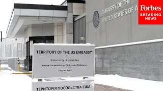 Psaki Pressed On US Citizens And Embassy Staff Evacuating Ukraine