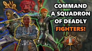 Baldur's Gate 3 - The Commandos (All Fighter Party Build)