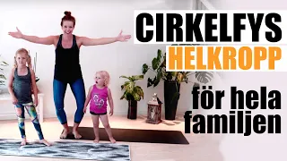 Cirkelträning/gympa för hela familjen | styrketräning | hemmaträning
