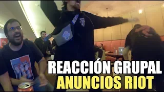 REACCIÓN GRUPAL DESDE LONDRES A TODOS LOS ANUNCIOS DE RITO *HISTÓRICO*