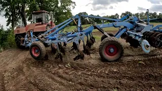 Case IH STEIGER uprawia pod zboża. Problem z rozruchem rozwiązany.  Wykopki 2023.