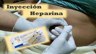 Aprende inyección de Heparina