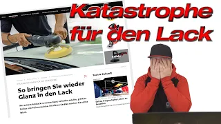 Auto Motor und Sport gibt Poliermaschinen-Empfehlungen! Katastrophe und fragwürdig unseriös...