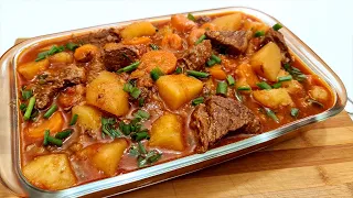 como fazer carne na panela de pressão com batata e cenoura