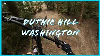 Biking at Duthie Hill// New jump Line!🔥🔥//