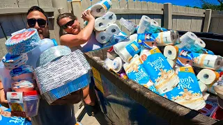 BEST DIVE EVER  These Dumpsters Were LOADED With GOODIES