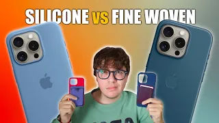 COVER APPLE: SILICONE vs FINE WOVEN