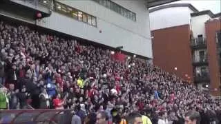 Orient v Peterborough: The Teams Walk Out