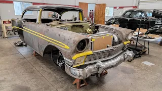 1956 Chevrolet Bel Air 525hp LS3 2-Door Hardtop Build Project