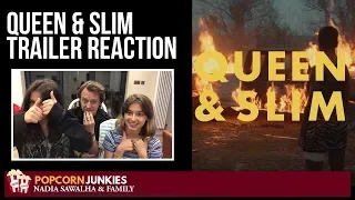 QUEEN & SLIM Official Trailer - Nadia Sawalha & The Popcorn Junkies FAMILY REACTION