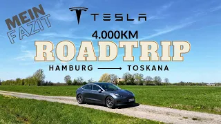 Mit dem Tesla in die Toskana  4.000KM - Mein Fazit