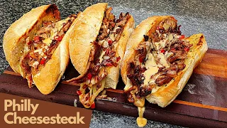 Philly Cheesesteak Recipe At Home | Easy Philly Cheesesteak By Xman & Co