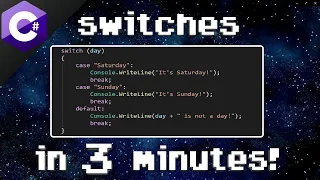 C# switches 🔀
