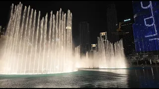 DUBAI BURJ KHALIFA FOUNTAIN SHOW 2023