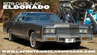11k Mile 1978 Cadillac Eldorado (FOR SALE) - 2CM111P
