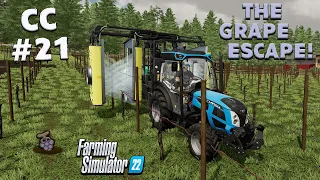 CARPATHIAN COUNTRYSIDE | FS22 | THE GRAPE ESCAPE! | #21 | Farming Simulator 22 PS5 Let’s Play.