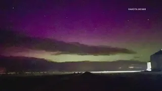 Northern lights dazzle in Colorado skies