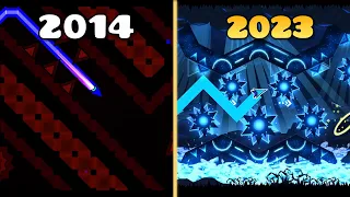 Geometry Dash's HARDEST Nine Circles of Every Year